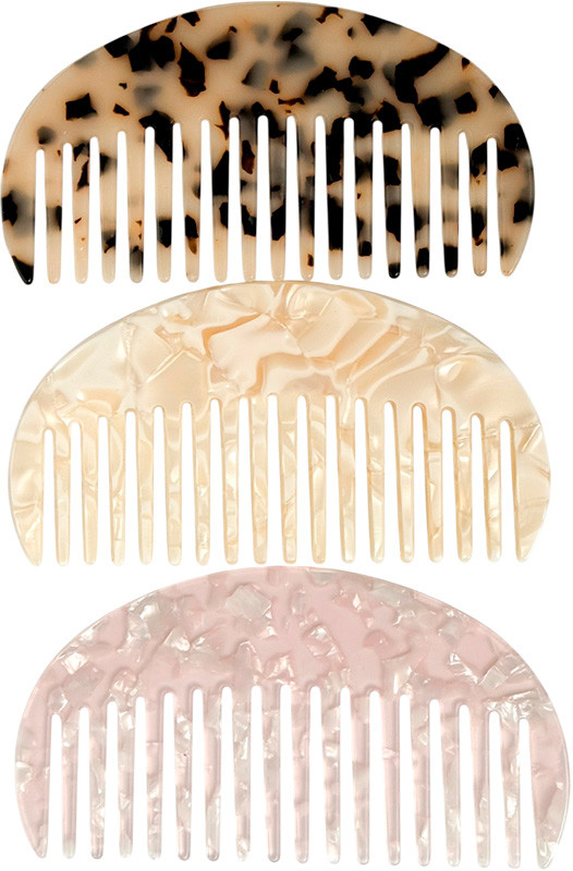Гребінець для волосся рожевий перламутр Miso на beauty-prof.com Фото 2 Гребінець для волосся рожевий перламутр Miso Фото 2