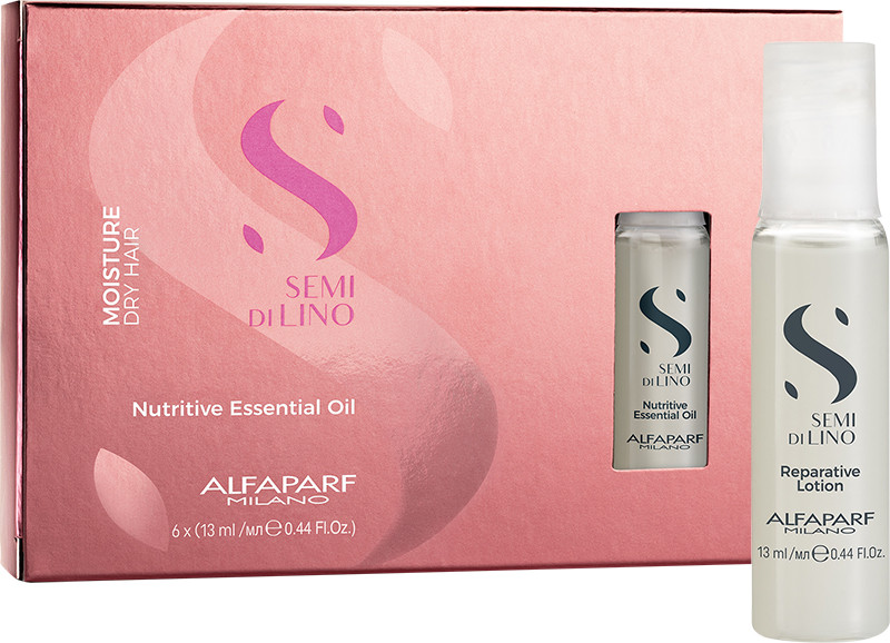 Поживна олія для волосся SDL Moisture Essential Oil Nutritive Alfaparf 6шт*13 мл 
