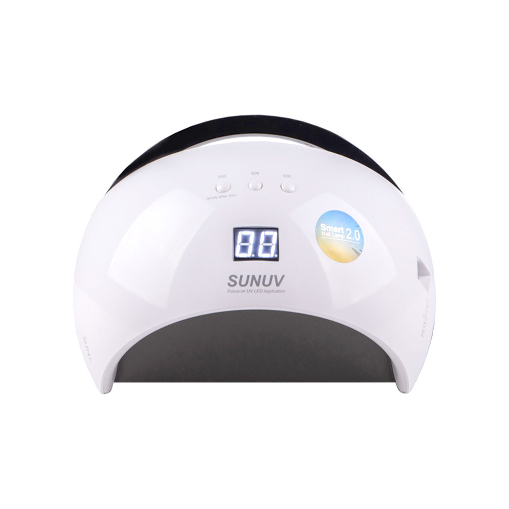 Лампа для манікюру LED+UV Lamp SUNUV SUN 6 48W White  Фото 2 
