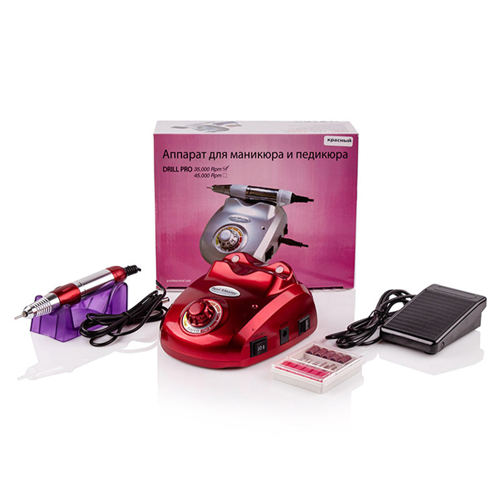 Фрезер для манікюру Bucos ZS-603 Pro Rouge Red (35000/45W) на beauty-prof.com Фото 4 Фрезер для манікюру Bucos ZS-603 Pro Rouge Red (35000/45W) Фото 4