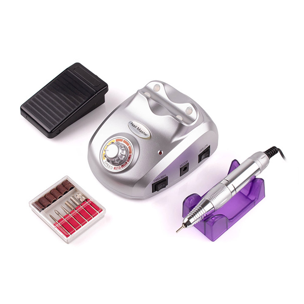 Фрезер для манікюру Bucos ZS-603 Pro Silver Steel (35000/45W) на beauty-prof.com Фото 3 Фрезер для манікюру Bucos ZS-603 Pro Silver Steel (35000/45W) Фото 3
