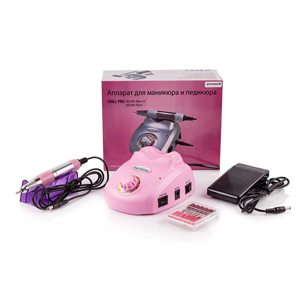 Фрезер для манікюру Bucos ZS-603 Pro Pink (35000/45W) на beauty-prof.com Фото 4 Фрезер для манікюру Bucos ZS-603 Pro Pink (35000/45W) Фото 4