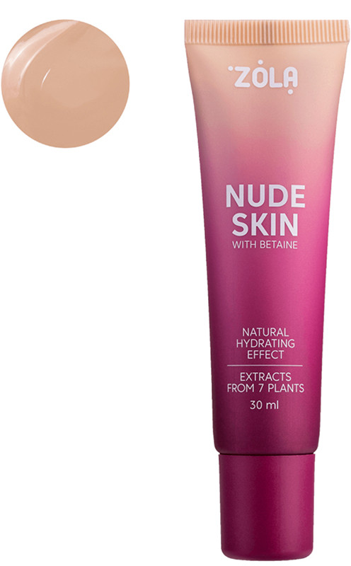 Тональная основа NUDE SKIN 03 TAN ZOLA 