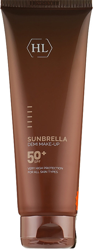Крем сонцезахисний для обличчя з тонуючим ефектом Sunbrella Demi Make-UP SPF 50+ Holy Land, 125 мл