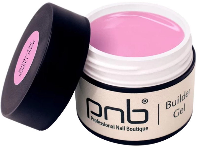 Гель моделювальний цукрово-рожевий Builder Gel Sweet PinkPNB, 15 мл