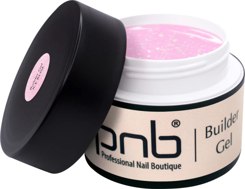Гель моделюючий Крижана троянда Builder Gel Ice Rose PNB, 50 мл