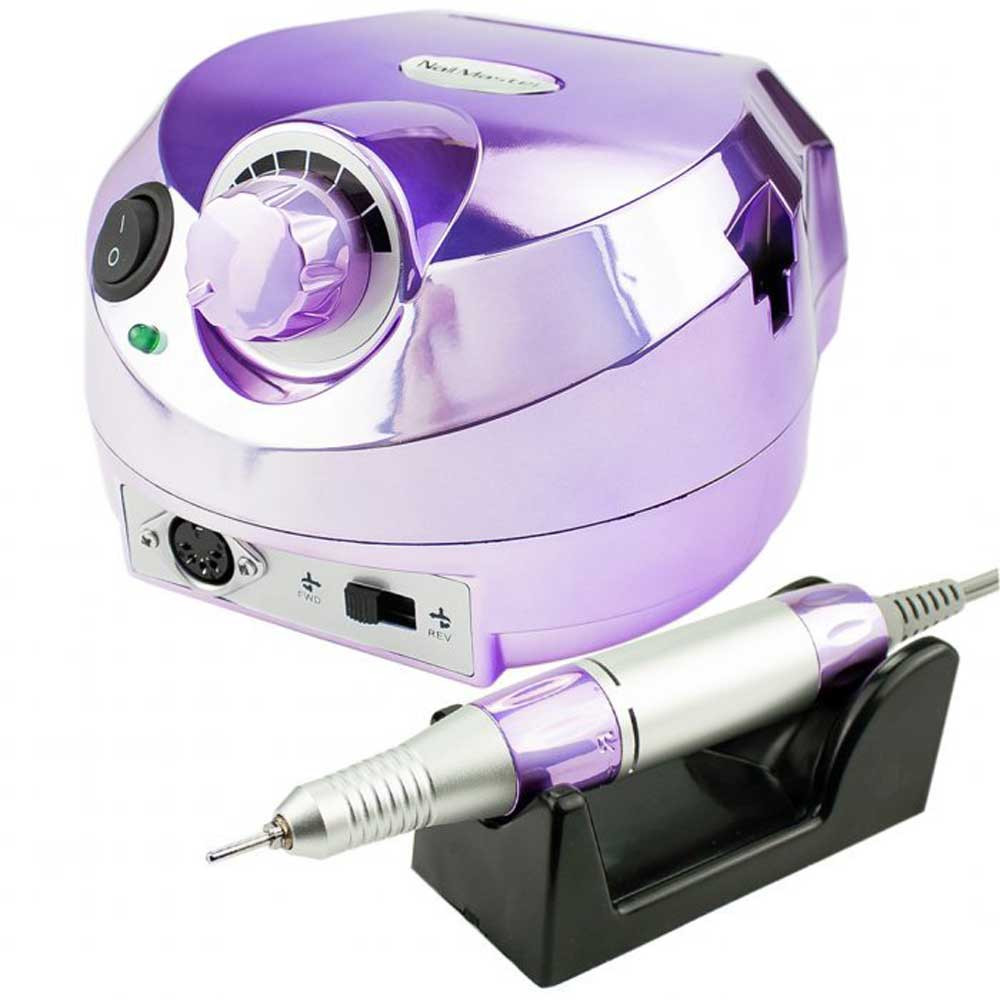 Фрезер для маникюра зеркальный глянец ZS-601 65W 45000 об/мин. Nail Drill, сиреневый на beauty-prof.com Фото 3 Фрезер для маникюра зеркальный глянец ZS-601 65W 45000 об/мин. Nail Drill, сиреневый Фото 3