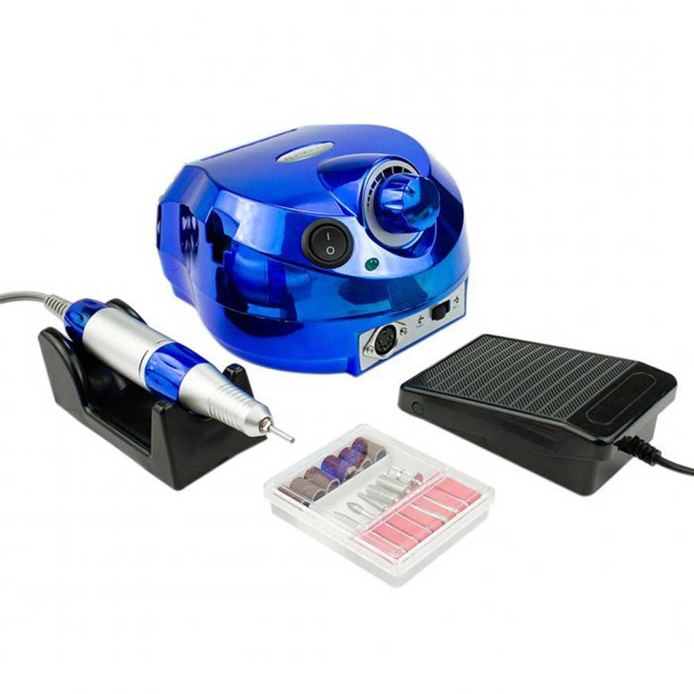 Фрезер для маникюра зеркальный глянец ZS-601 65W 45000 об/мин. Nail Drill, синий на beauty-prof.com Фрезер для маникюра зеркальный глянец ZS-601 65W 45000 об/мин. Nail Drill, синий