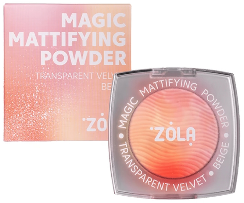 Пудра для лица Magic Mattifying Powder Beige Zola, 5 г