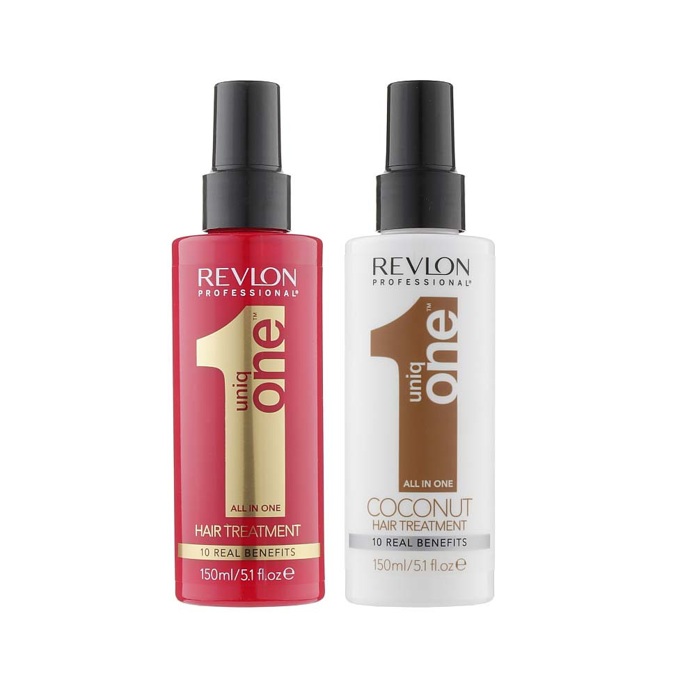 Набір спрей 150 мл + спрей 150 мл, Uniq One Coconut Revlon