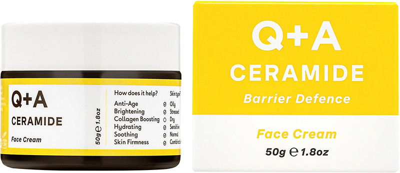 Захисний крем для обличчя з керамідами Ceramide Barrier Defence Face Cream  Q+A , 50гр  Фото 2 