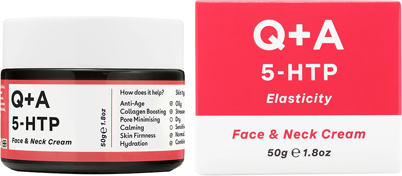 Крем для лица и шеи 5-HTP Face & Neck Cream Q+A, 50гр  Фото 2 