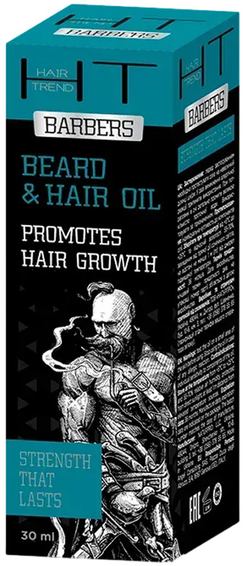 Масло для ухода за волосами и бородой HAIR TREND, 30 мл на beauty-prof.com Фото 2 Масло для ухода за волосами и бородой HAIR TREND, 30 мл Фото 2