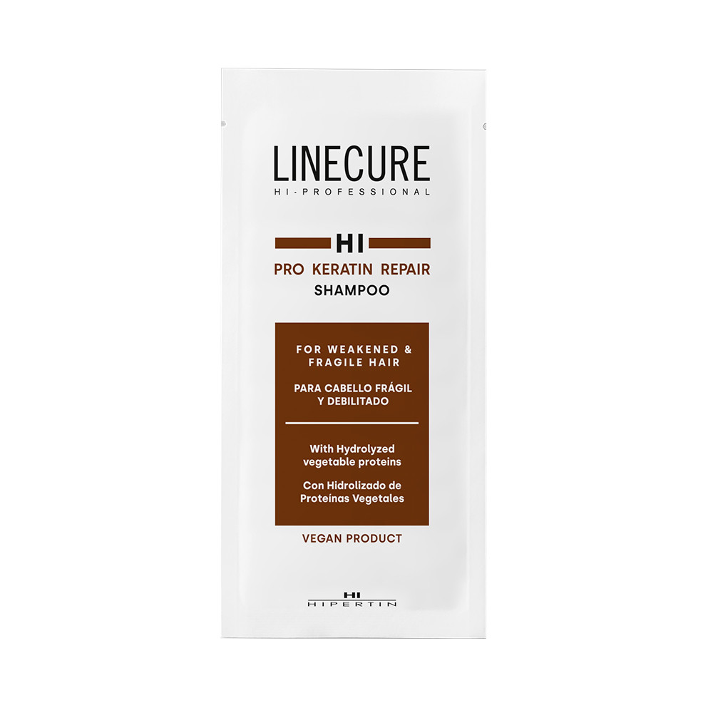 Шампунь відновлювальний Linecure Vegan Pro Pro Keratin Repair Hipertin, 15 мл