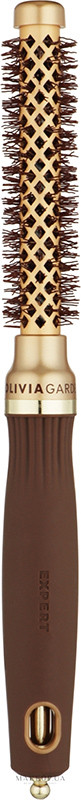 Брашинг термо EXPERT BLOWOUT SHINE Wavy Bristles Gold&Brown 15мм Olivia Garden