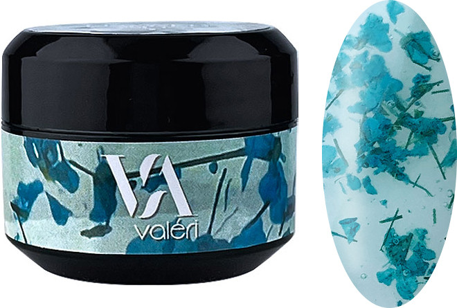 Гель із сухоцвітом Flower garden gel 1 Valeri, 5 мл