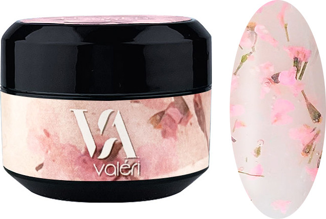 Гель із сухоцвітом Flower garden gel 4 Valeri, 5 мл