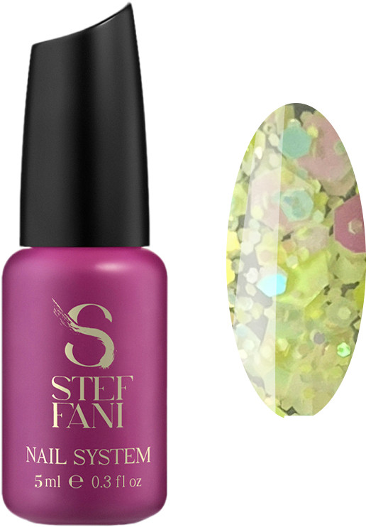 Гель-лак Confetti Glitter №05 Steffani, 5 мл