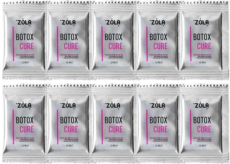 Ботокс для брів та вій Botox Cure в саше Zola, 10x1,5 мл на beauty-prof.com Фото 2 Ботокс для брів та вій Botox Cure в саше Zola, 10x1,5 мл Фото 2