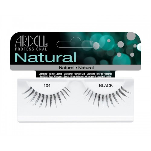 Вії накладні Natural 104 Black *