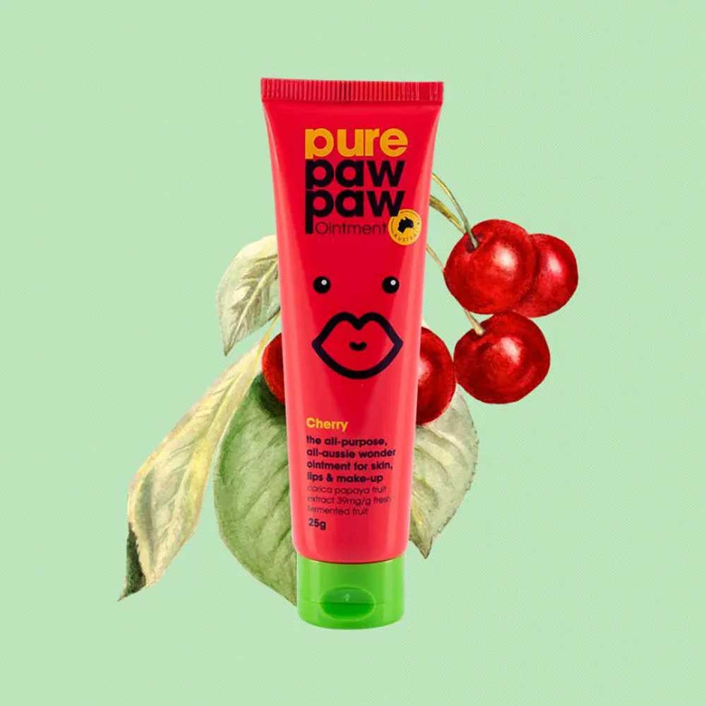 Бальзам для губ восстанавливающий Cherry Pure Paw Paw, 25 гр на beauty-prof.com Фото 2 Бальзам для губ восстанавливающий Cherry Pure Paw Paw, 25 гр Фото 2