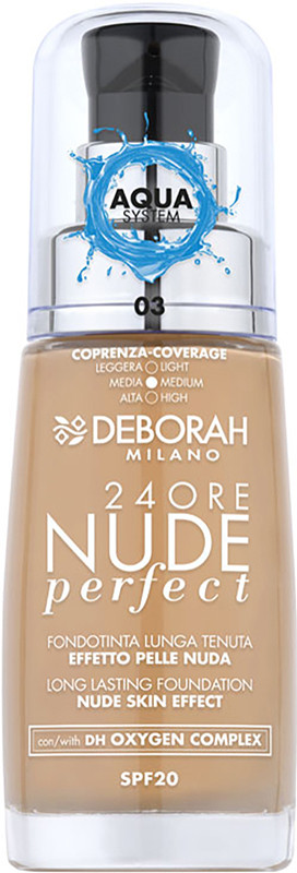 Тональна основа для обличчя 24ORE NUDE PERFECT 03 Deborah