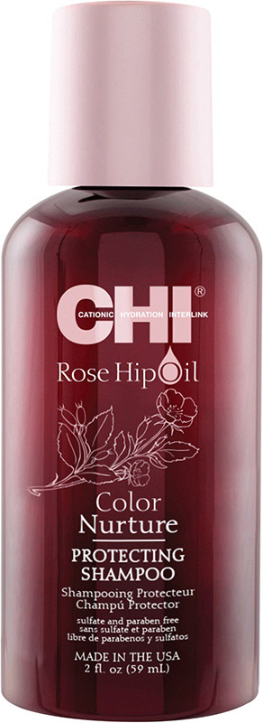 Шампунь на основе масла розы и кератина CHI Rose Hip Oil Shampoo 59 ml