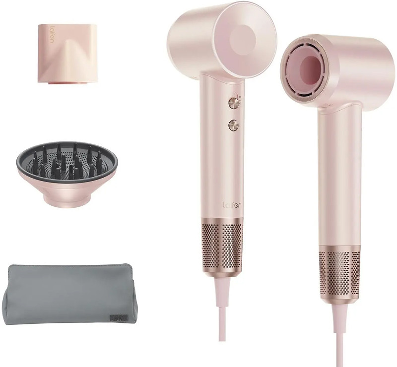 Фен для волосся з іонізацією Laifen Swift Premium Platinum Pink