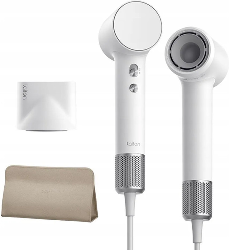 Фен для волосся з тревел сумкою Laifen MINI White на beauty-prof.com Фен для волосся з тревел сумкою Laifen MINI White