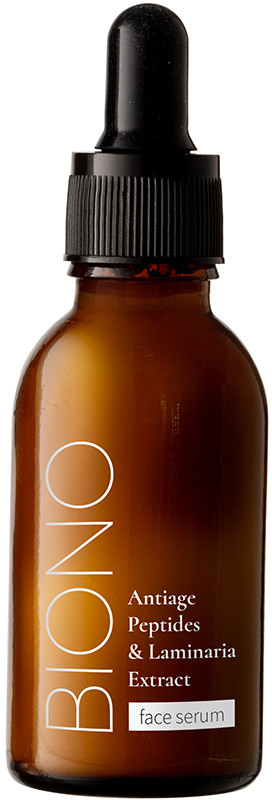 Сироватка антивікова для обличчя Antiage Peptides & Laminaria Extract Biono, 30 мл